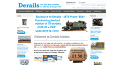 Desktop Screenshot of derails.co.uk